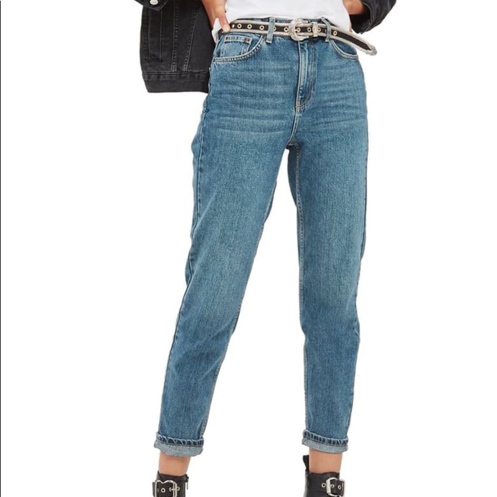 Topshop mom jeans